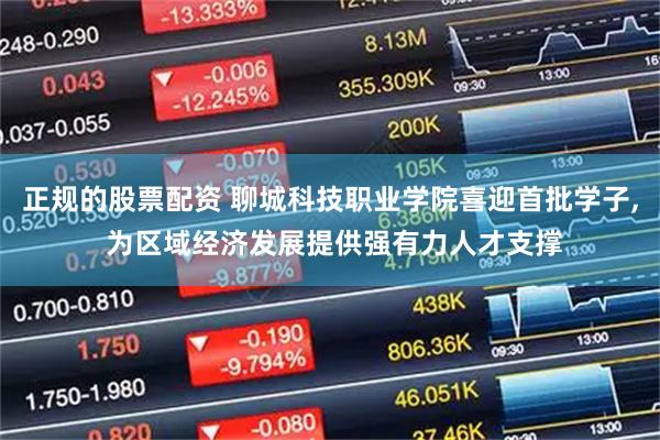 正规的股票配资 聊城科技职业学院喜迎首批学子, 为区域经济发展提供强有力人才支撑